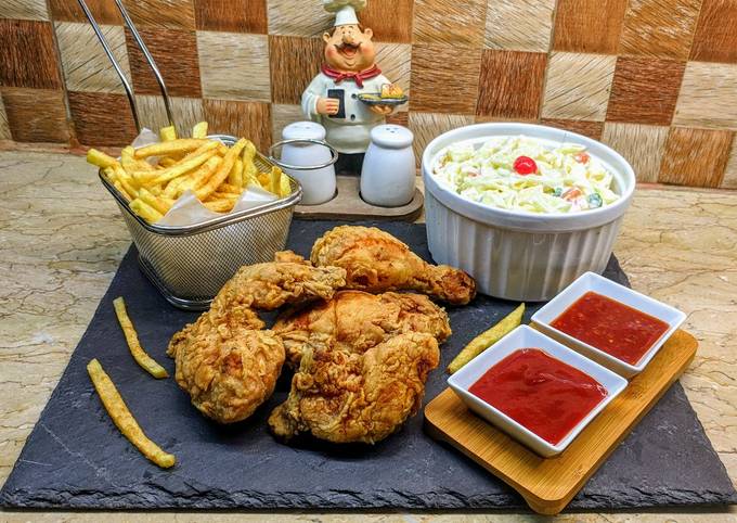 Recipe of Ultimate Crispy Fried Chicken