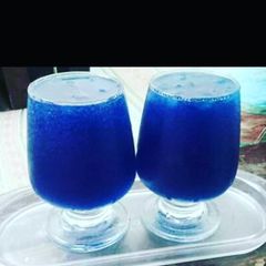 A picture of Blue Hawaiian cocktail.