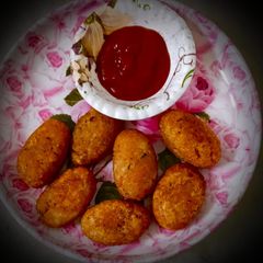 A picture of Potato Cutlets.