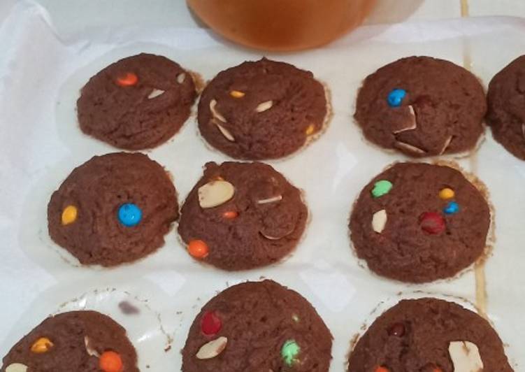 Resep Cookies Coco Almond enak &amp; renyah, Enak Banget