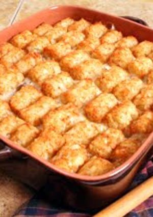 A picture of Tuna Tater Tot Casserole.