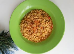 Foto resep Mie Goreng Nyemek with Indomie