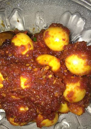 Foto resep Telur puyuh pedas