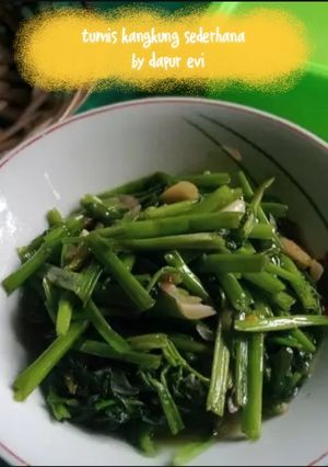 Foto resep 12 #Tumis kangkung sederhana