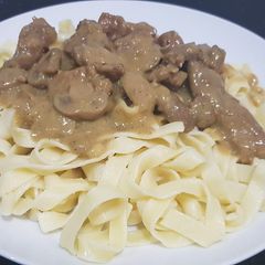 Beef Strogonoff A picture of Beef Strogonoff.