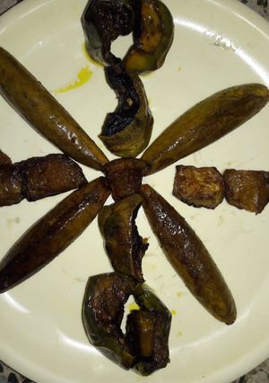A picture of Fried vegetables.