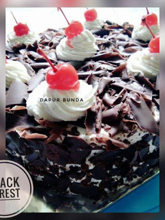Foto resep Base cake black forest (Halal) tanpa rhum