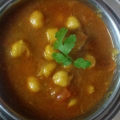 A picture of Punjabi Chana Masala.