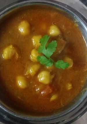 A picture of Punjabi Chana Masala.