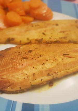 Foto di Filetto di trota salmonata alle spezie