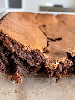 Una foto de Brownie clásico