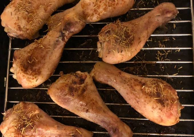 Simple Way to Make Perfect Rosemary and paprika chicken drumsticks