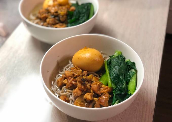 Resep Mie Ayam Solo (Duplikasi Mie Ayam Pak Doel Malang) Anti Gagal