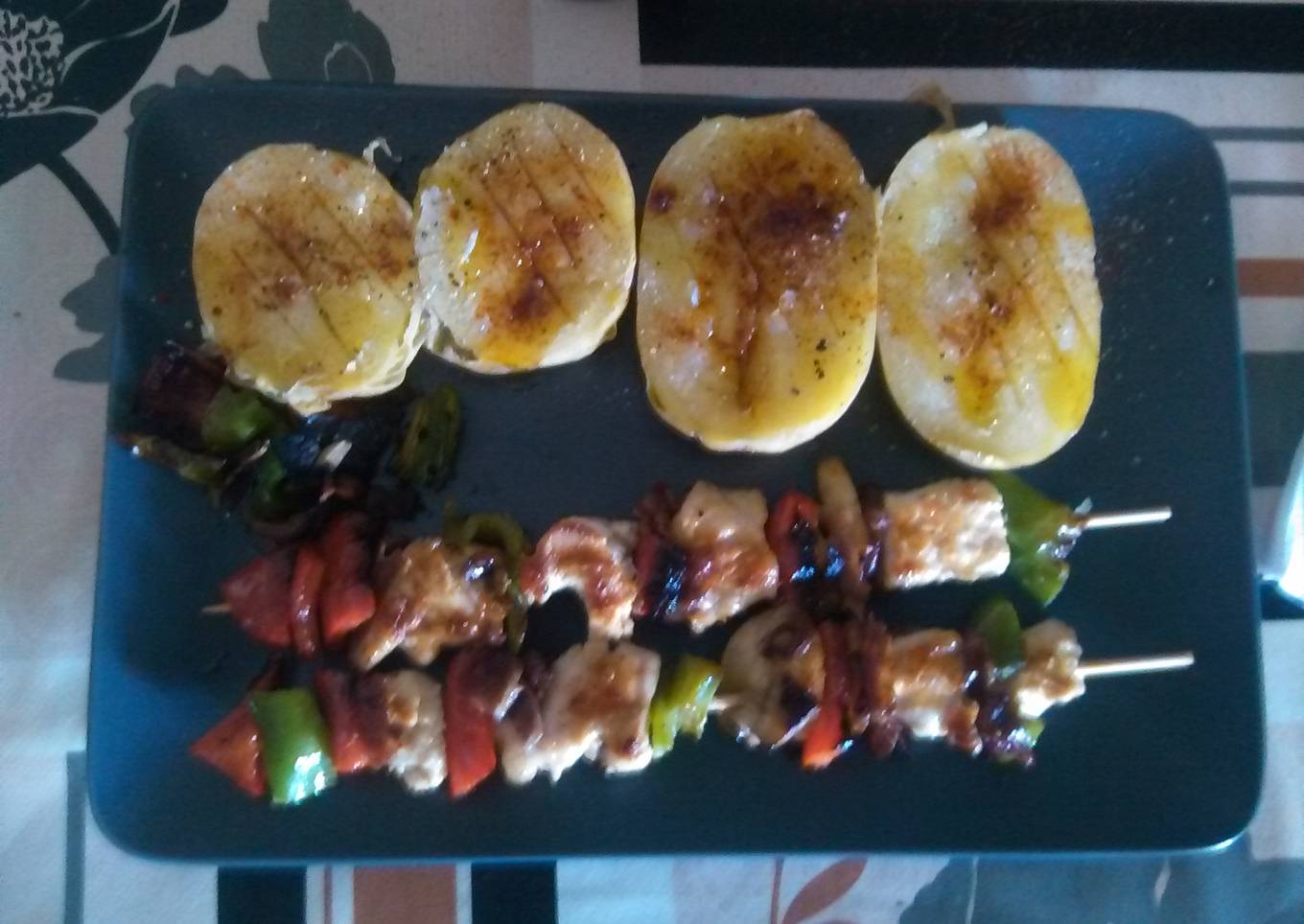 Mis brochetas de verano