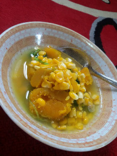 Foto resep Sayur Bening Jagung Labu Bayam