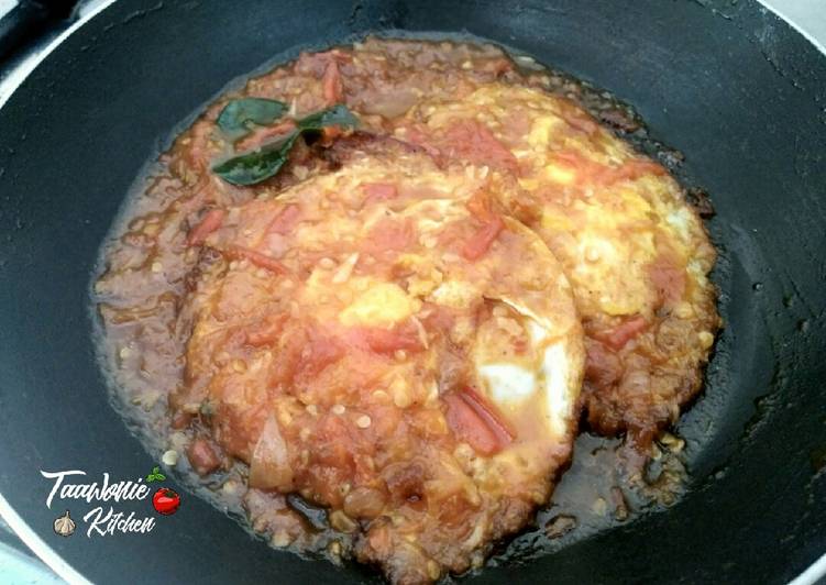 Telur Ceplok Sambal Tomat 🍅🌶️