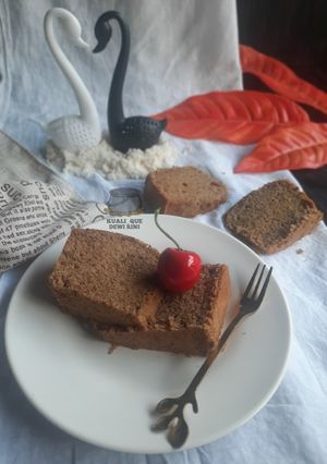 Foto resep Chiffon Tiramisu Cake dengan Putih Telor