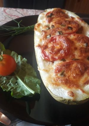 Töltött vajtök, cukkini recept fotója