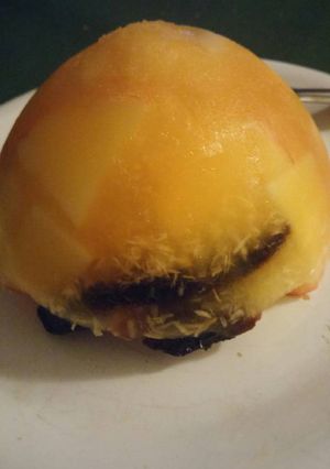Una foto de Helado de naranjas, y manzanas, ciruela y coco vegan