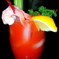 A picture of Mike's Stiff Sunday Bloody Caesars.
