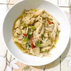 A picture of Tumis Jamur Tiram.