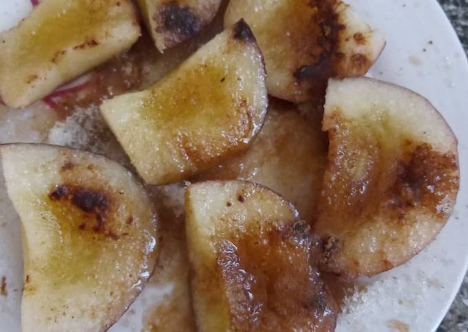 Destreza Examinar detenidamente guardarropa Manzanas al microondas con canela Receta de Agostina Rubio- Cookpad