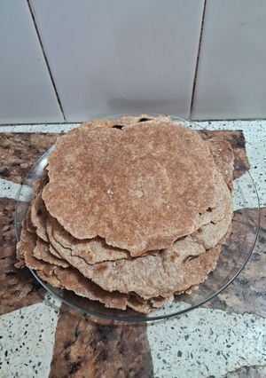 Una foto de Masa de wraps integrales