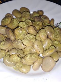 عکسی از دستور باقالی آب‌پز