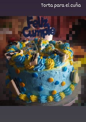 Una foto de Torta de boca