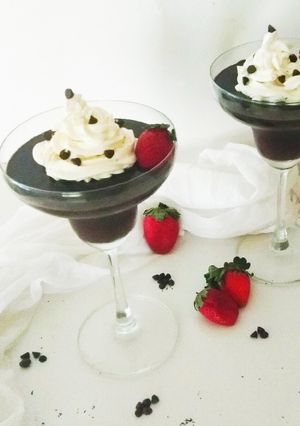 A picture of Rich Chocolate Pudding.