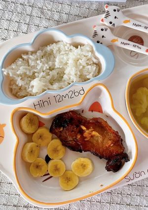 Hình của món SƯỜN NƯỚNG MẬT ONG CHO BÉ !! 12M+.
