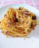 Spaghetti en salsa de atún (en lata)