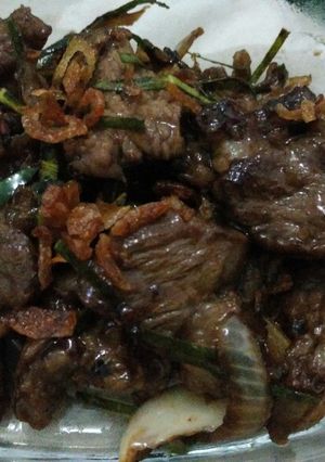 Foto resep Sapi lada hitam