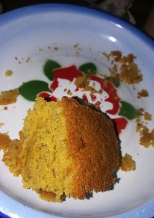 A picture of Vanilla cake #bakingcontest.