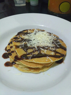 Foto resep Simple pancake (eggless)