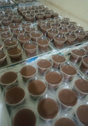 Foto resep Pudding coklat Snack Box