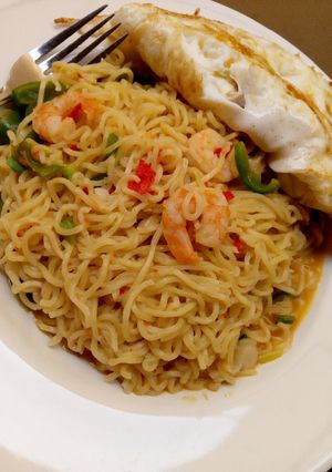 A picture of 🍤 noodle.
