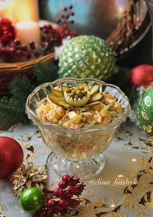 Фото "Оливье" по-новому 🎉🥑.
