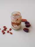 Overnight oat banana and dates