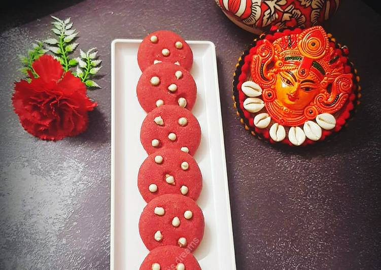 Classic Red Velvet Cookies