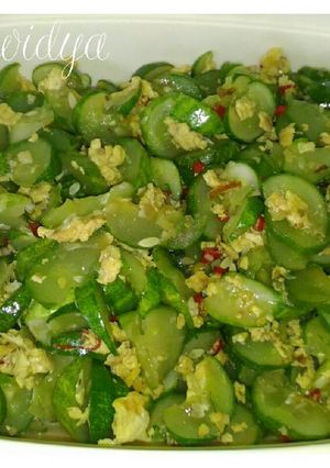 Foto resep Orak-arik Telur dengan Mentimun