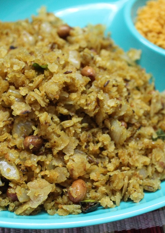 A picture of Simple Chapati Upma.