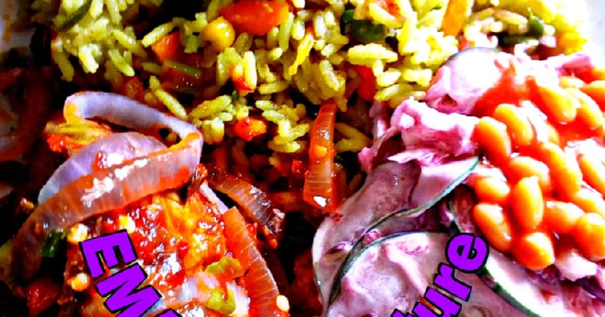 Ema's Fried Rice And Beetroot Coleslaw Recipe by EMA's Signature Cuisines