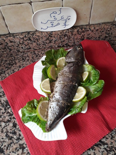صورة لوصفة حوتة منسمة بالاعشاب