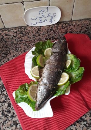 صورة لوصفة حوتة منسمة بالاعشاب