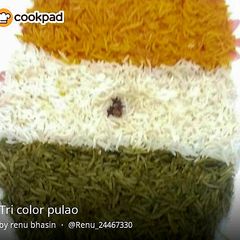 A picture of Tri color pulao.