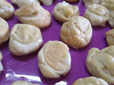 Masa patè choux (masa bomba), ecler's, profiteroles 