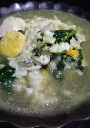 Foto resep Tumis Bayam Telur