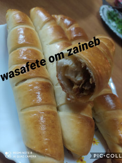 صورة لوصفة بريوش محشي 🥖 خفيف وهايل 😋💞