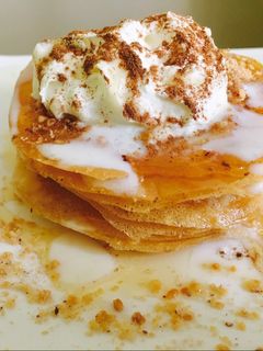 صورة لوصفة بسطيلة (جلاش) بكريما الحليب واللوز 🍦🍮
